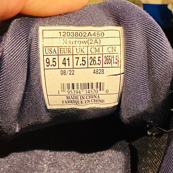 BROOKS GHOST 15 WOMENS RUNNING SHOE ATHLETIC PEACOAT/PEARL/SALT AIR SIZE 9.5 - Picture 14 of 14